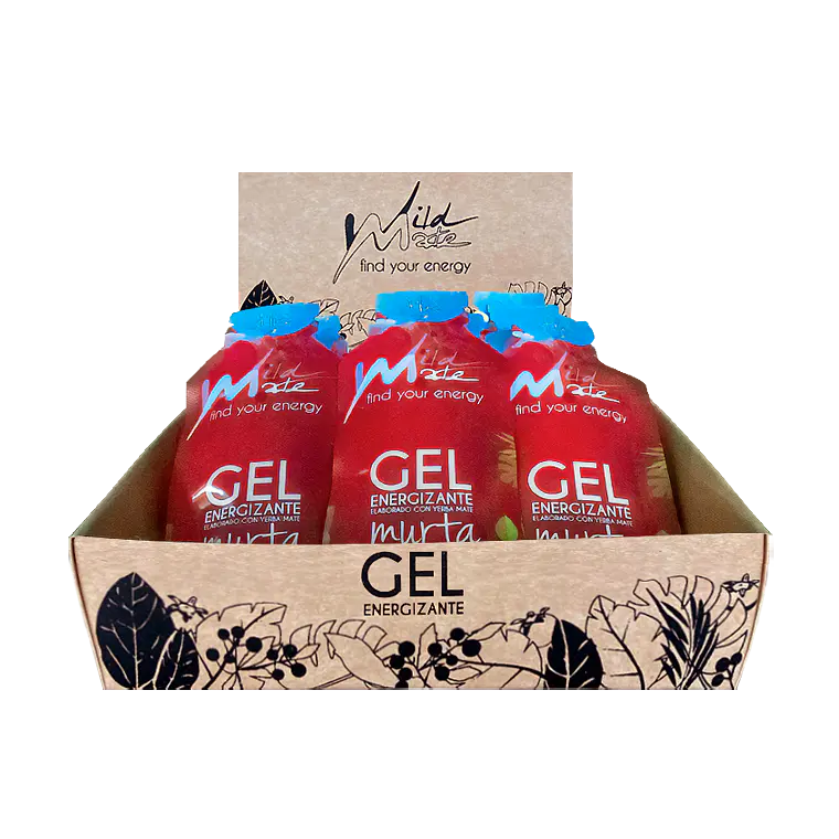 Gel Energizante Wildmate  Plus Murta 1