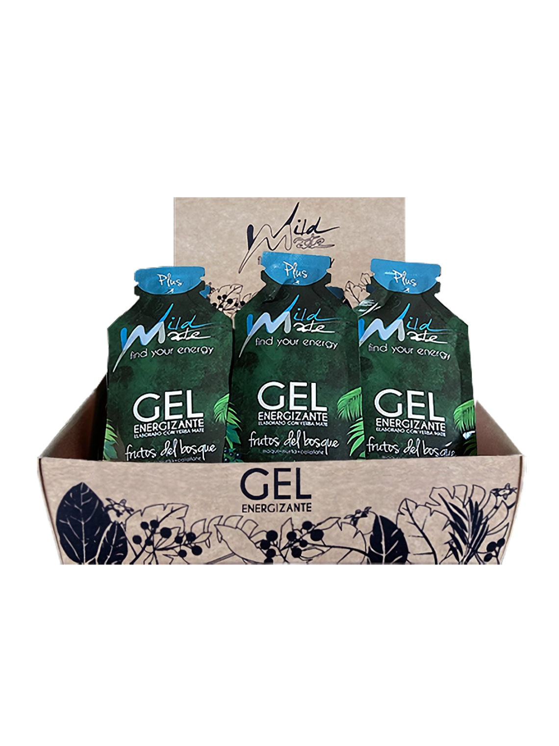 Gel Energizante Wildmate  Original Frutos del Bosque 1