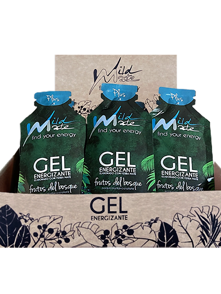 Gel Energizante Wildmate  Original Frutos del Bosque 1
