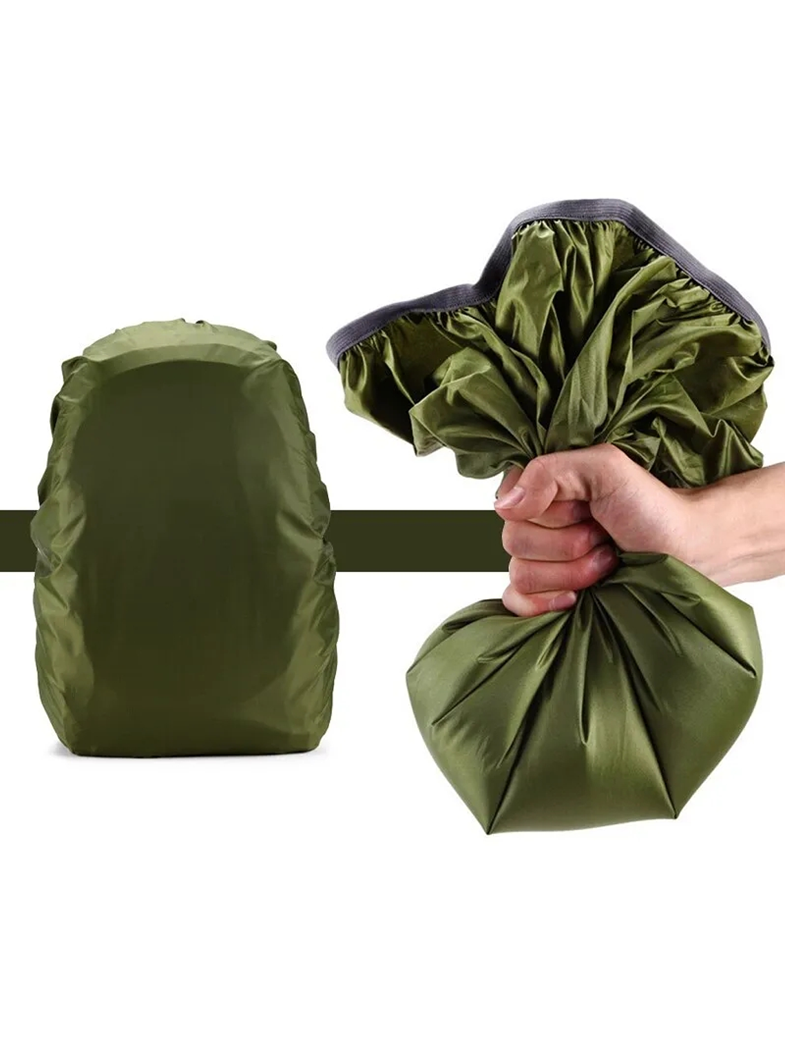 Cubre Mochila 60L Army Green 2
