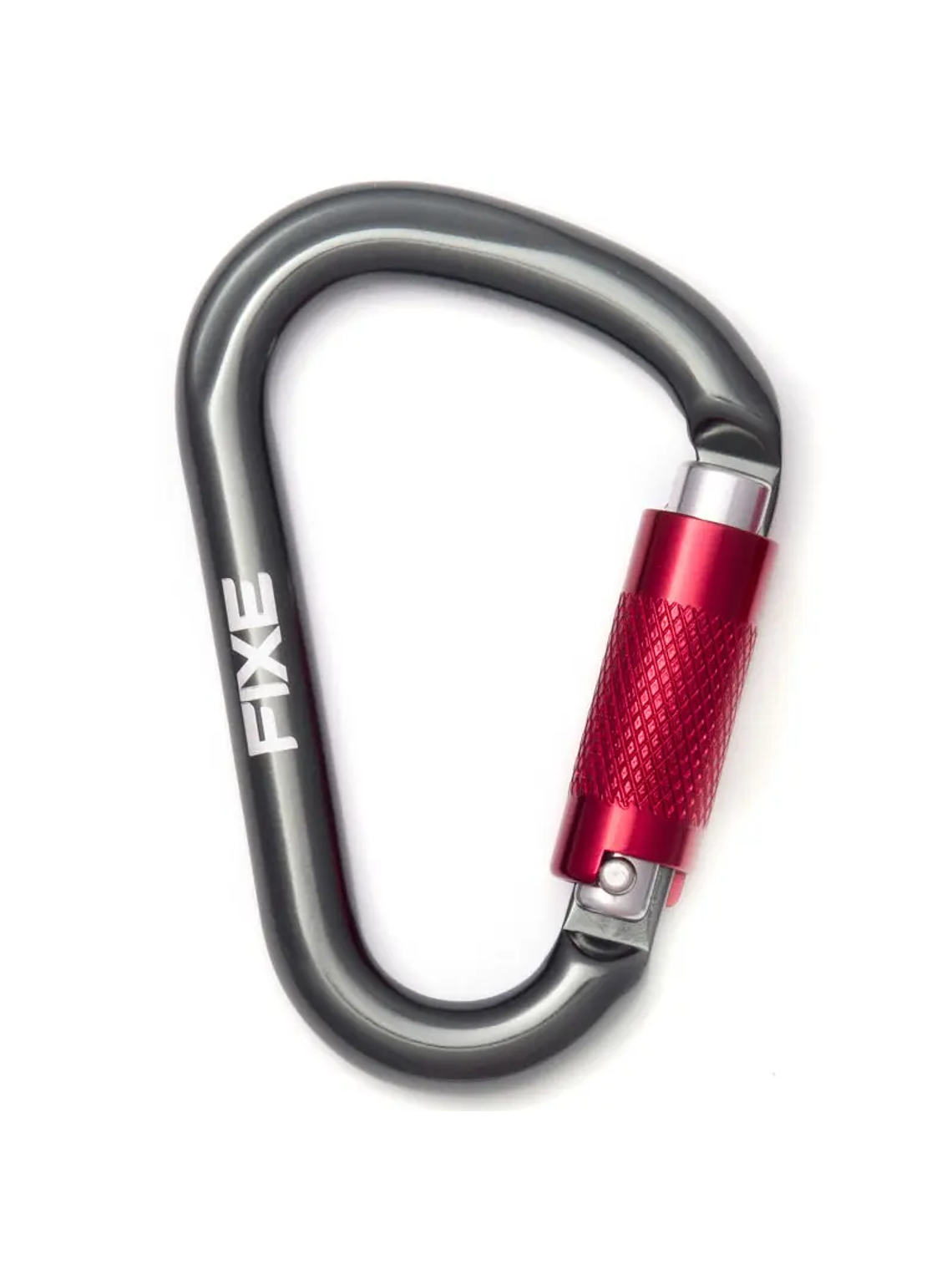 Mosquetón Seguro Automático Aluminio HMS 2 Tiempos 25kN Lotus – Fixe 1