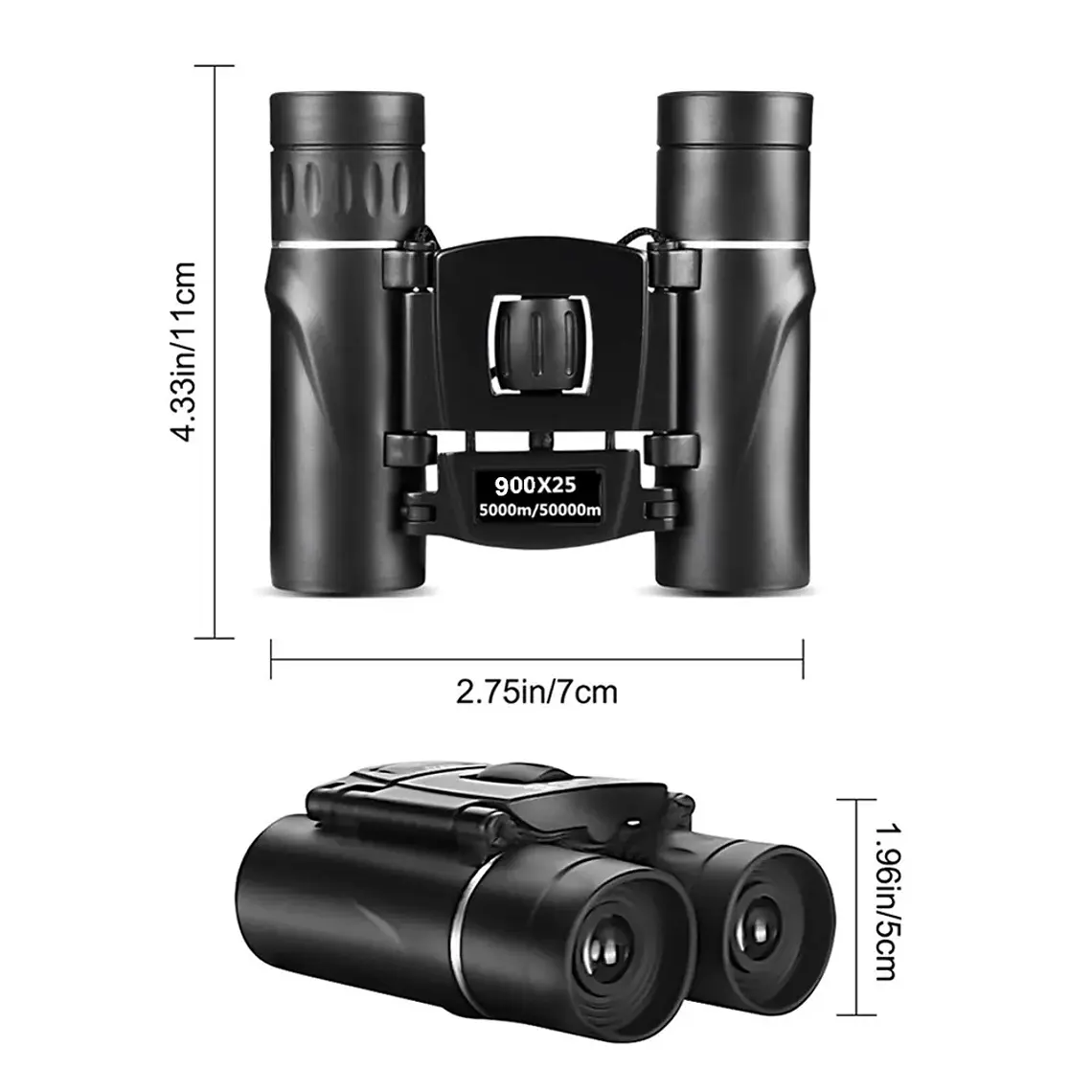 Mini Binoculares Largo Alcance 900x25 3