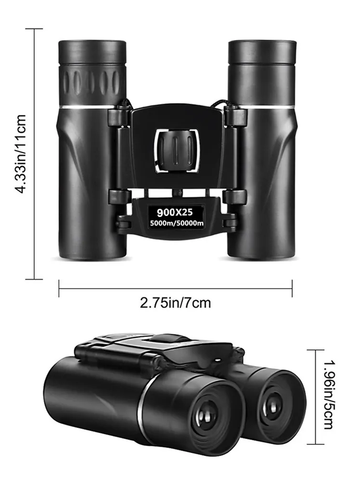 Mini Binoculares Largo Alcance 900x25 3