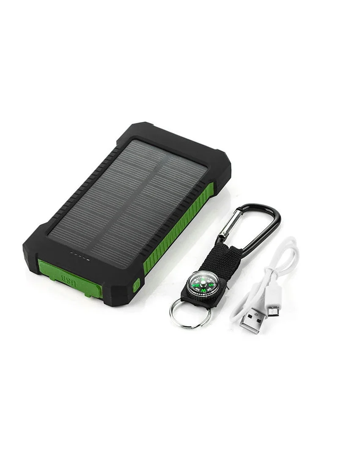 Batería Externa Solar Doble Carga Impermeable 200.000 mah 4