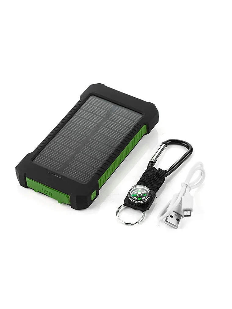 Batería Externa Solar Doble Carga Impermeable 200.000 mah 4