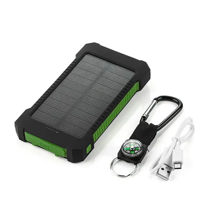 Batería Externa Solar Doble Carga Impermeable 200.000 mah 4