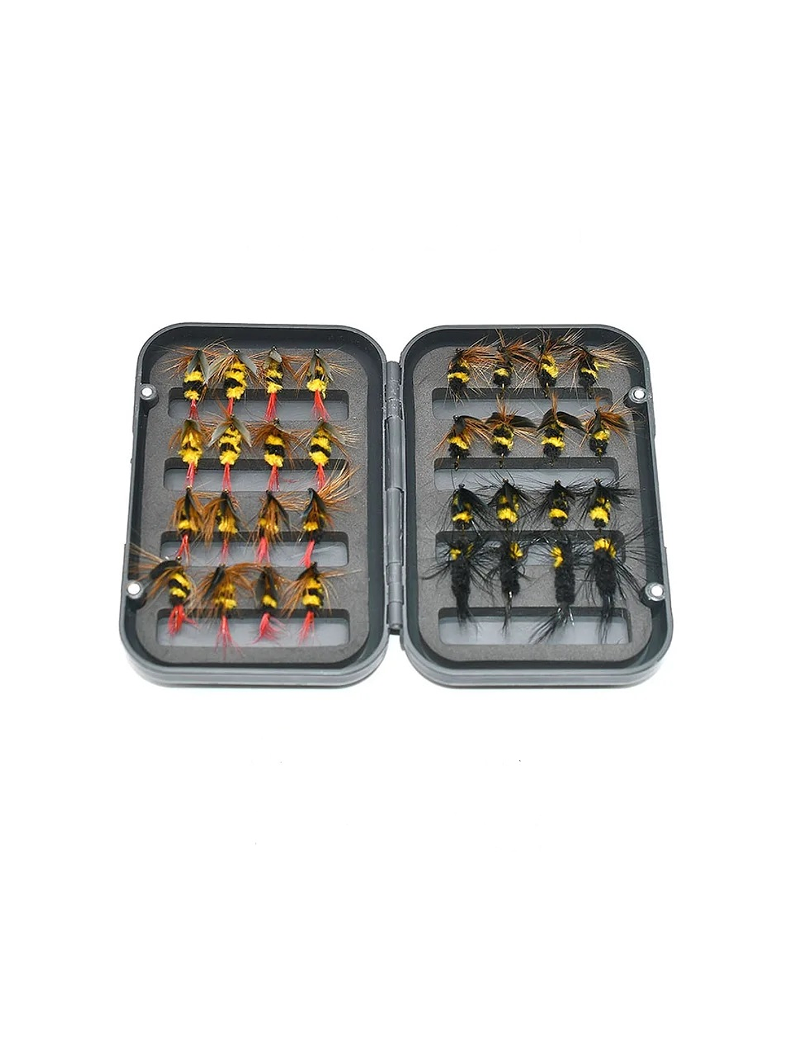 Kit 32 Señuelos Pesca Mosca 1