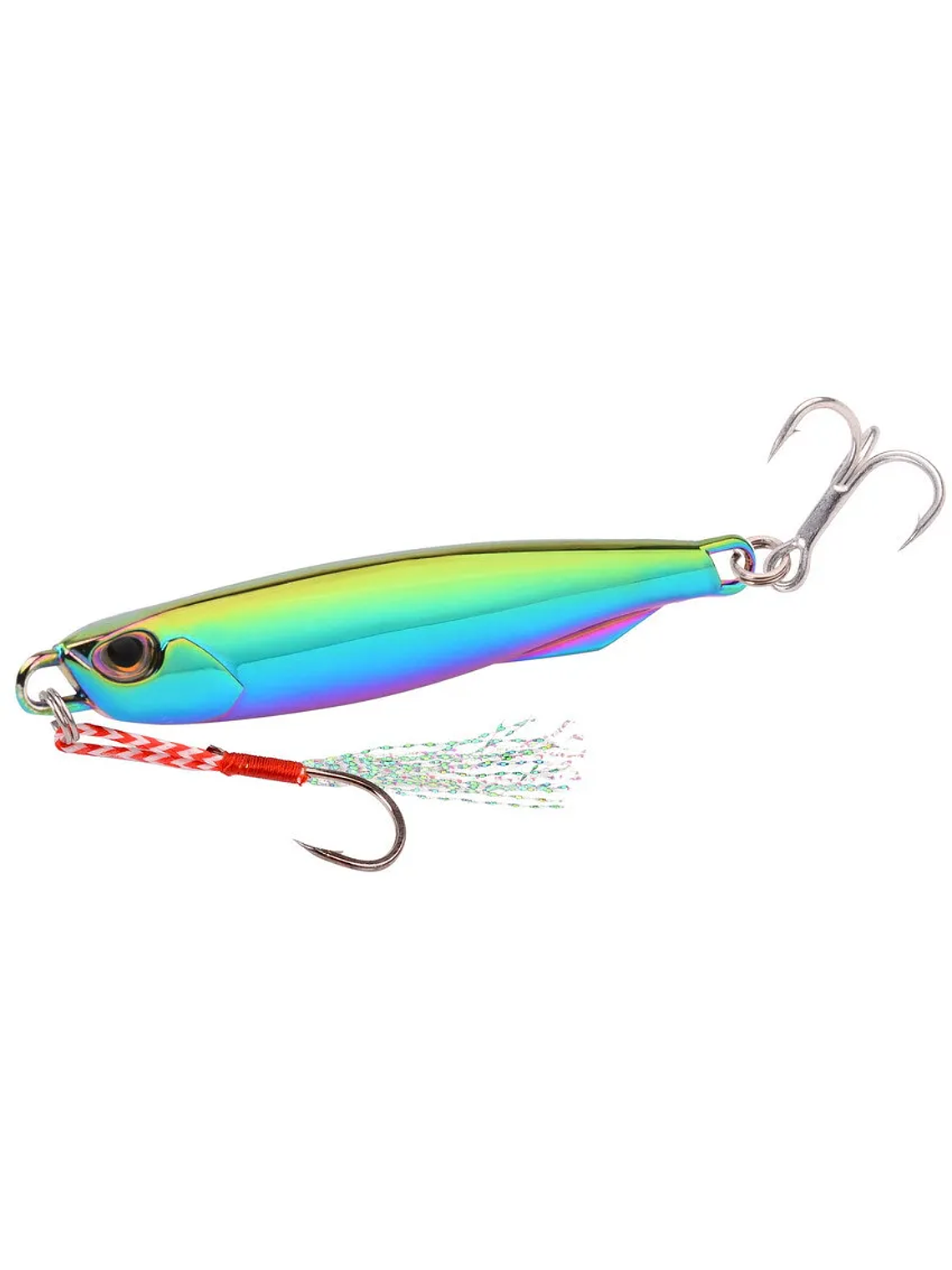 Señuelo Pesca Doble Anzuelo Colorful 30 g. 1