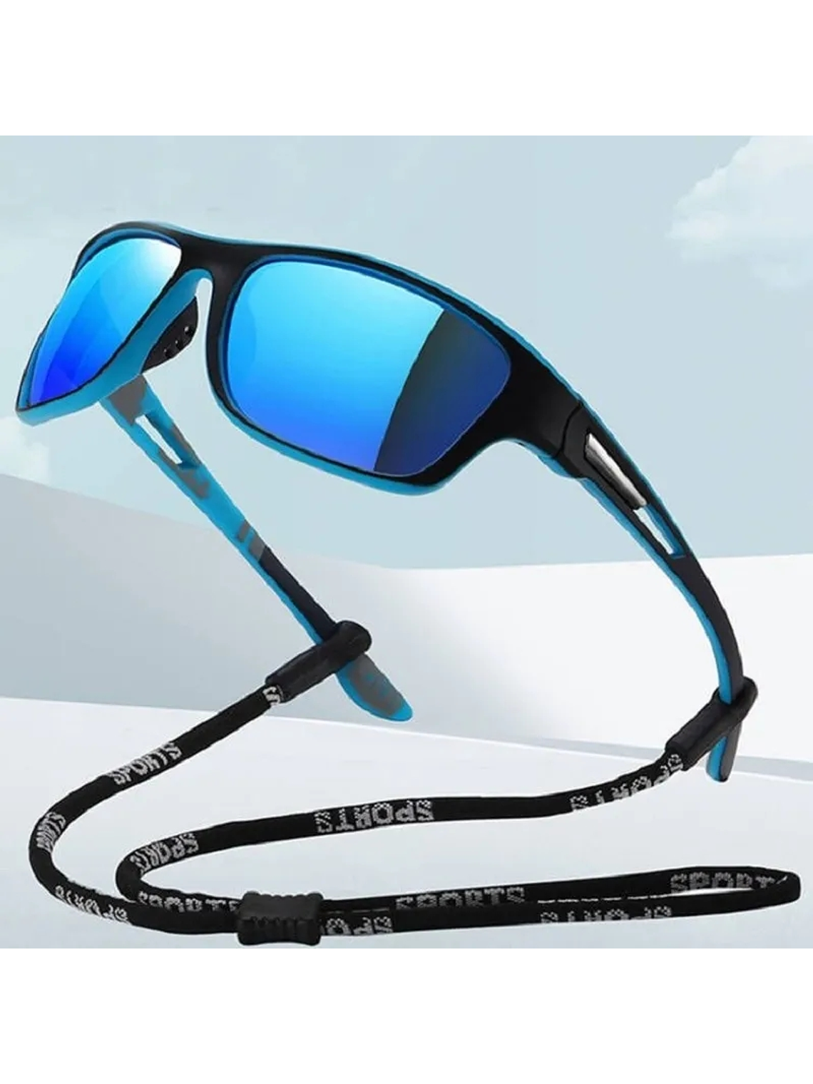 Lentes de Sol Polarizadas Black/Blue 3