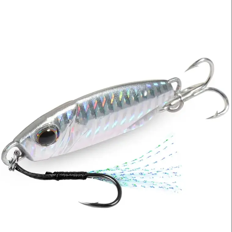 Señuelo Pesca Plata 40 g. 1