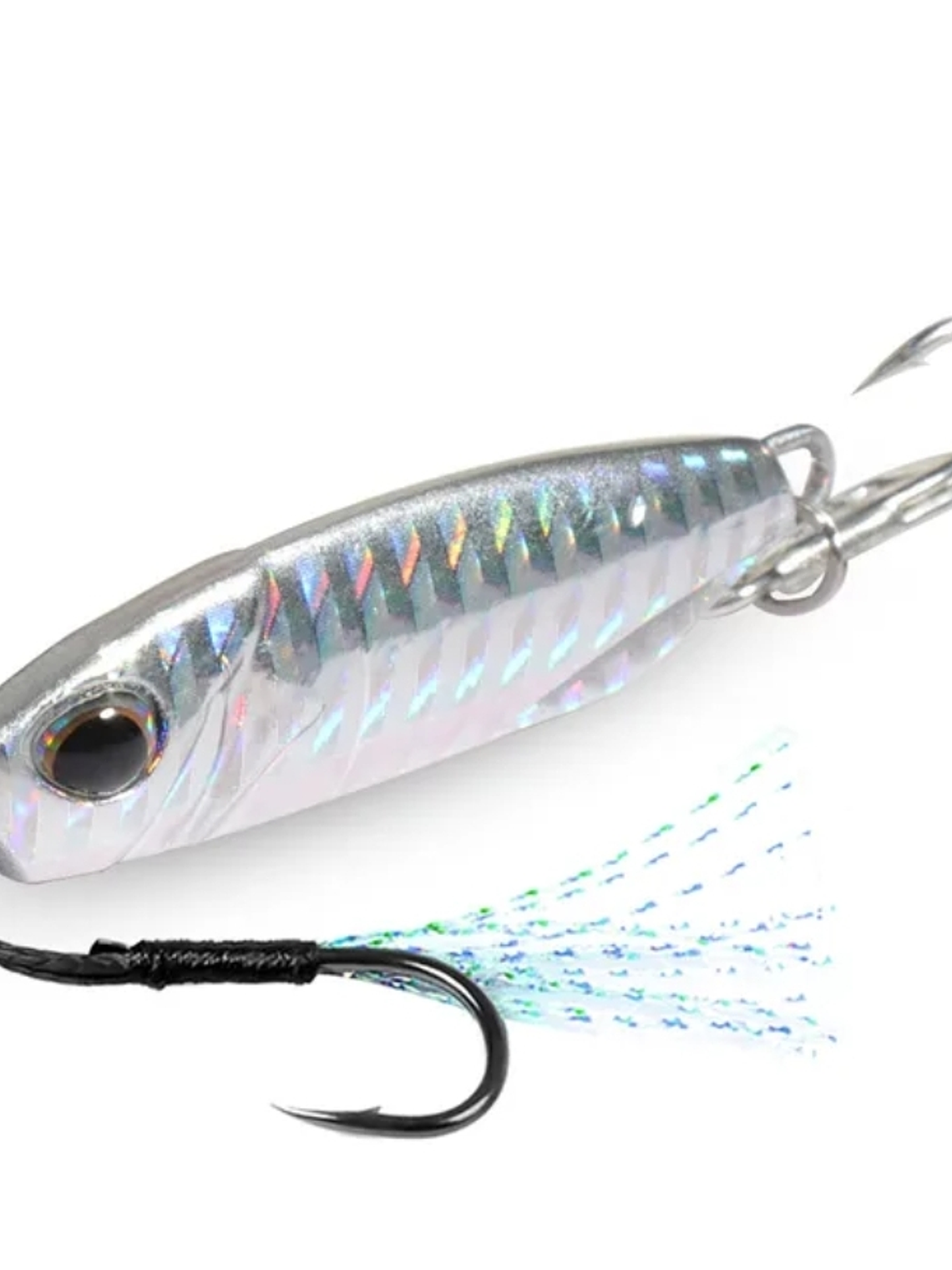 Señuelo Pesca Plata 40 g. 1