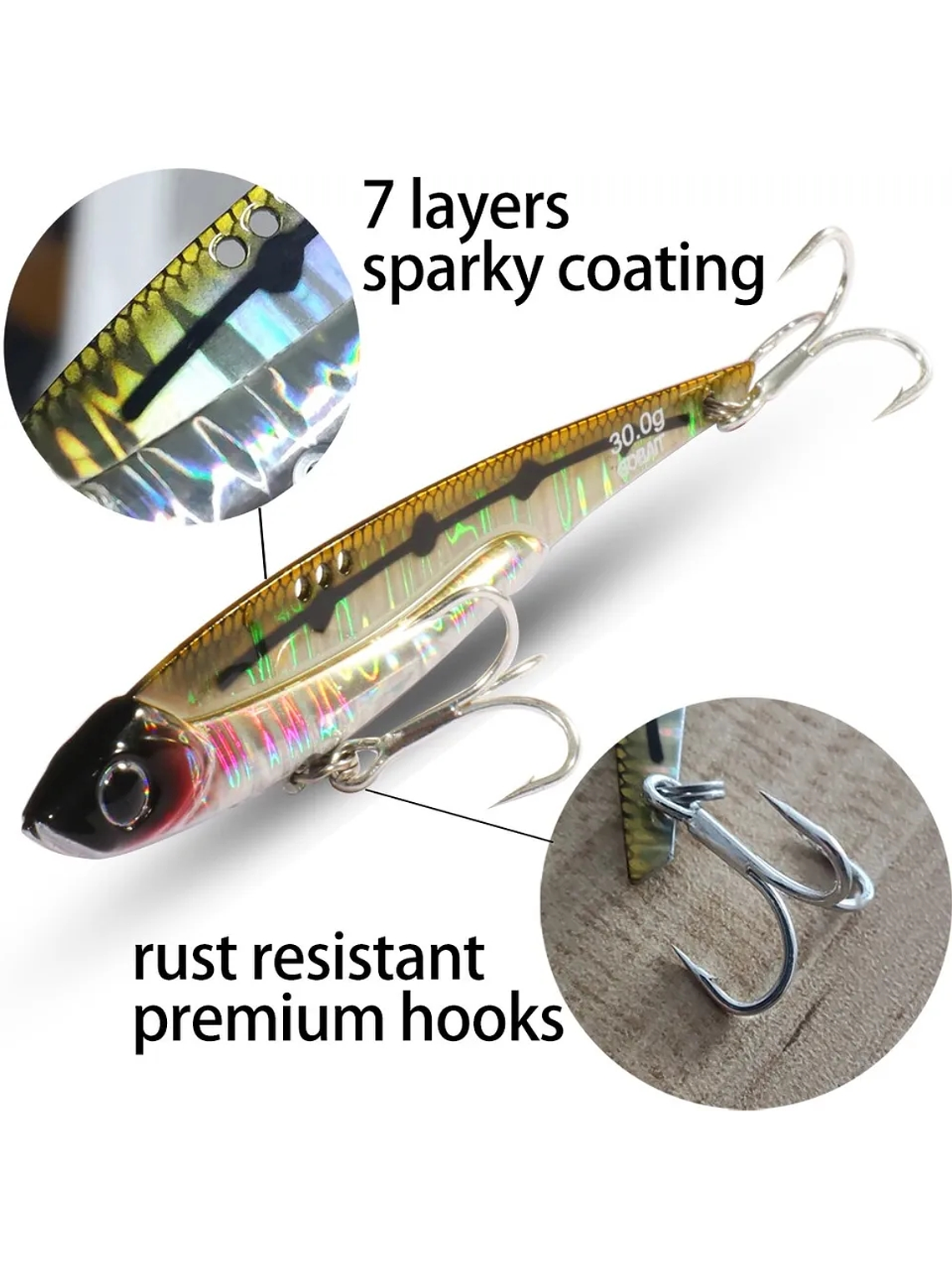 Señuelo Pesca Gobait 25 g. 2