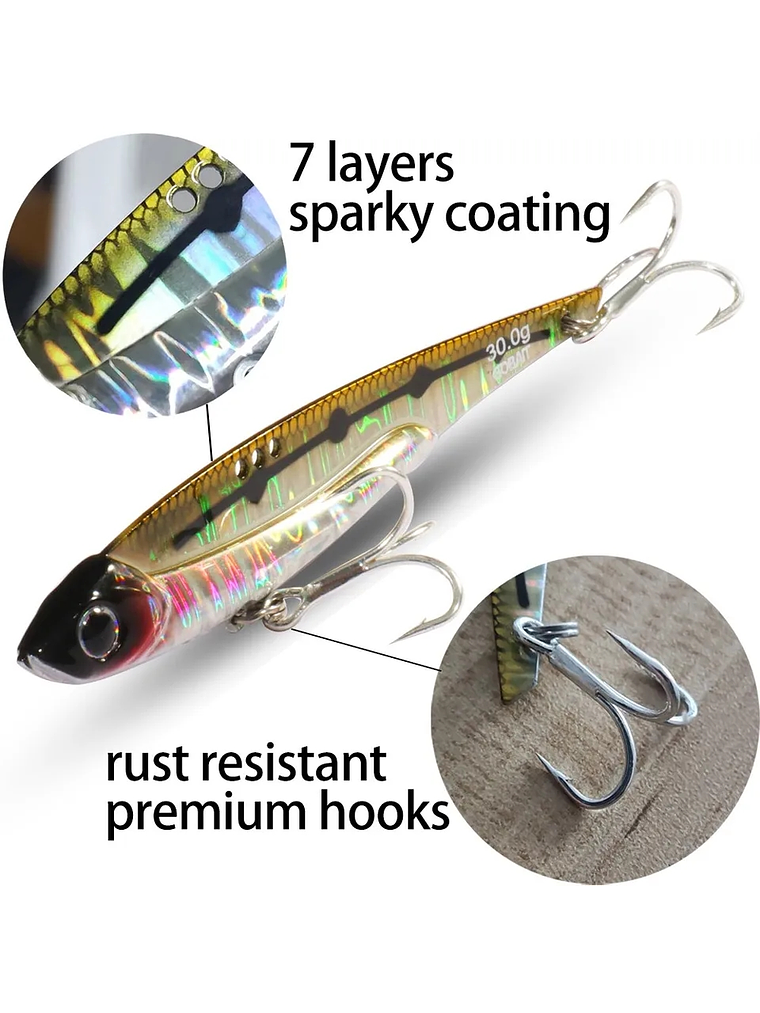 Señuelo Pesca Gobait 25 g. 2