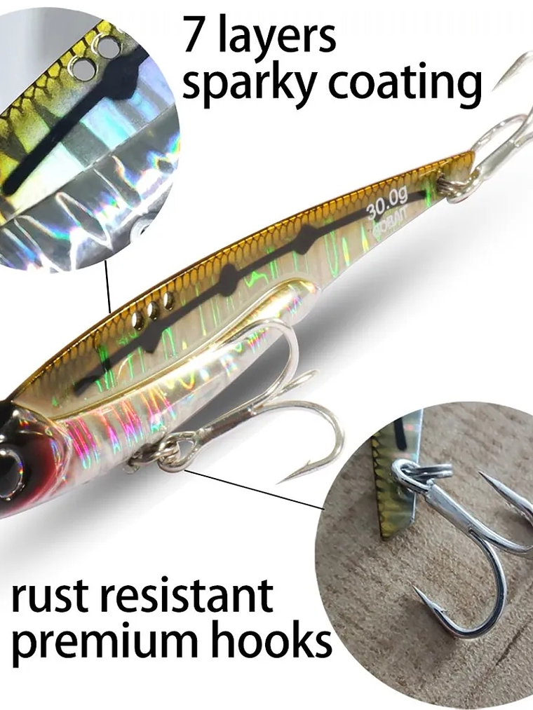 Señuelo Pesca Gobait 25 g. 2