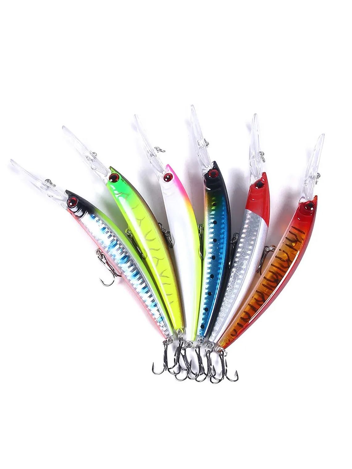 Set 6 señuelos de Pesca 1