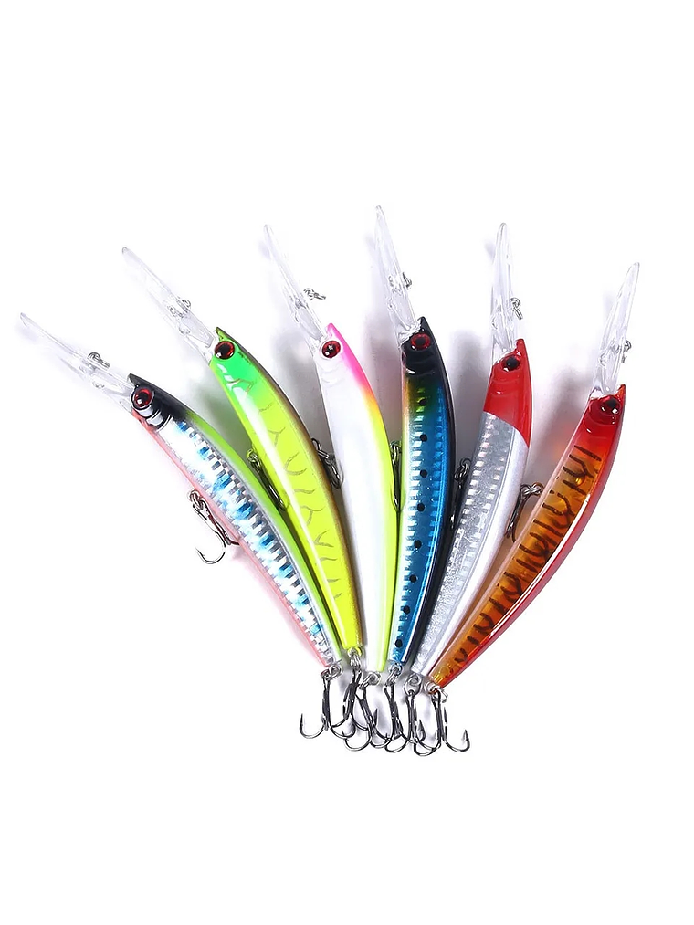 Set 6 señuelos de Pesca 1