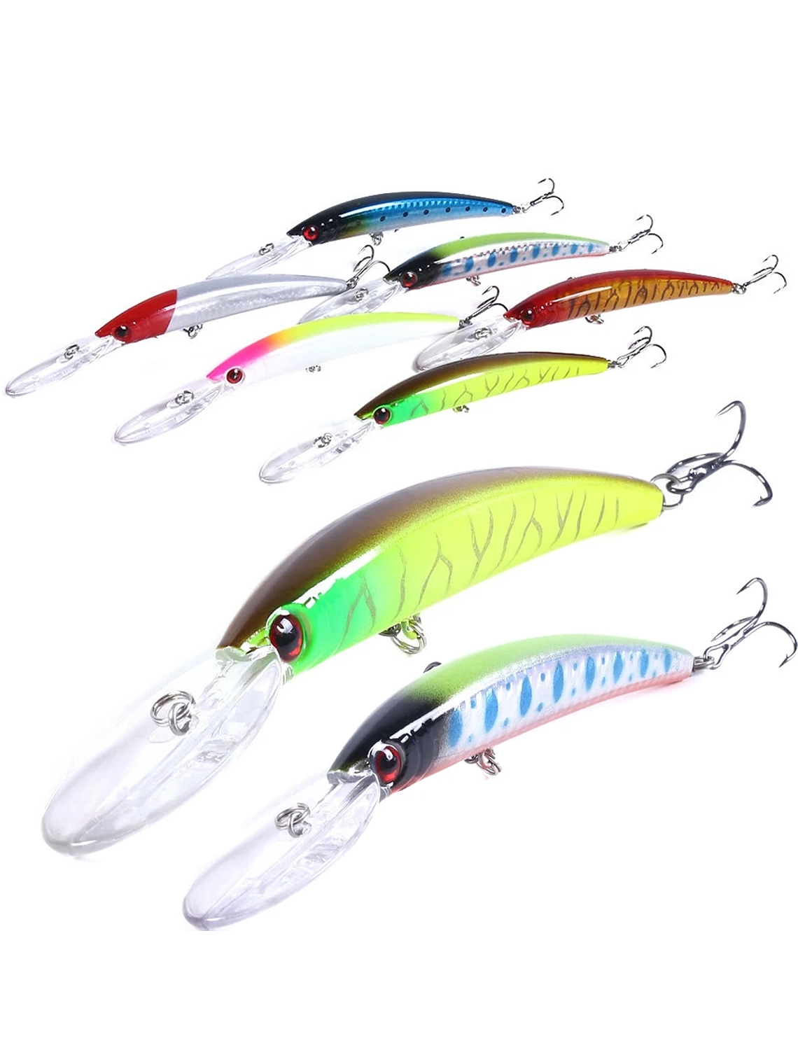 Set 6 señuelos de Pesca 3