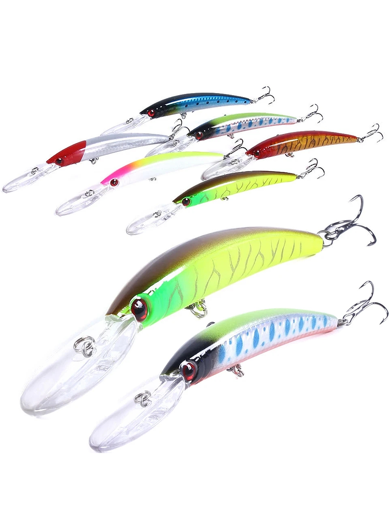 Set 6 señuelos de Pesca 3