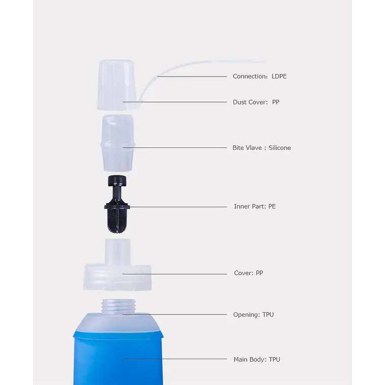 Botella Aonijie Soft SD19 450 ml 8