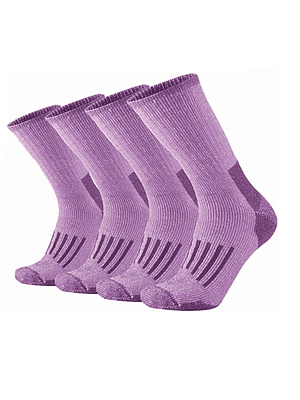 Pack 4 Calcetines Lana Merino Mujer