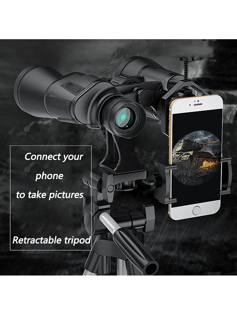 Binoculares Alemanes HD, 20 x 50 50000M 4