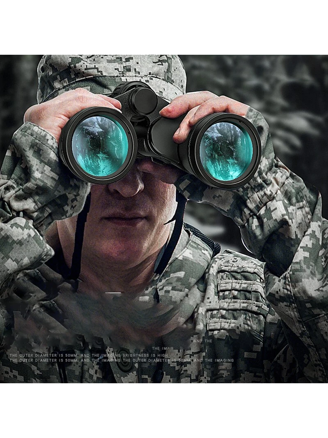 Binoculares Alemanes HD, 20 x 50 50000M 5