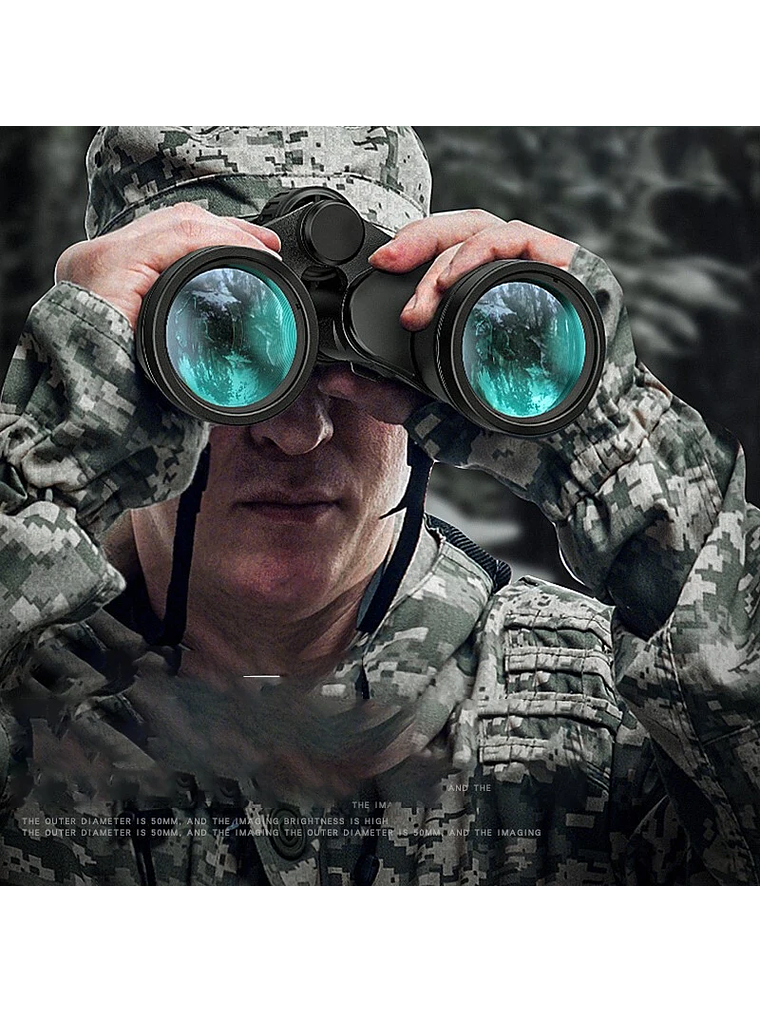 Binoculares Alemanes HD, 20 x 50 50000M 5