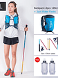 AONIJIE-mochila de hidratación C9104S para exteriores, chaleco Ultra de 18L, bolsa de agua suave, frasco para Trail Running Marathon Race - vignette 3