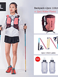 AONIJIE-mochila de hidratación C9104S para exteriores, chaleco Ultra de 18L, bolsa de agua suave, frasco para Trail Running Marathon Race - vignette 5