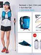 AONIJIE-mochila de hidratación C9104S para exteriores, chaleco Ultra de 18L, bolsa de agua suave, frasco para Trail Running Marathon Race - vignette 6