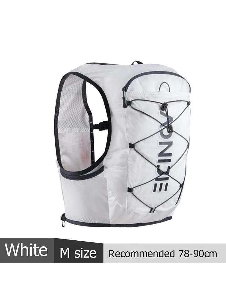 Chaleco Hidratación Aonijie 12 L White 4