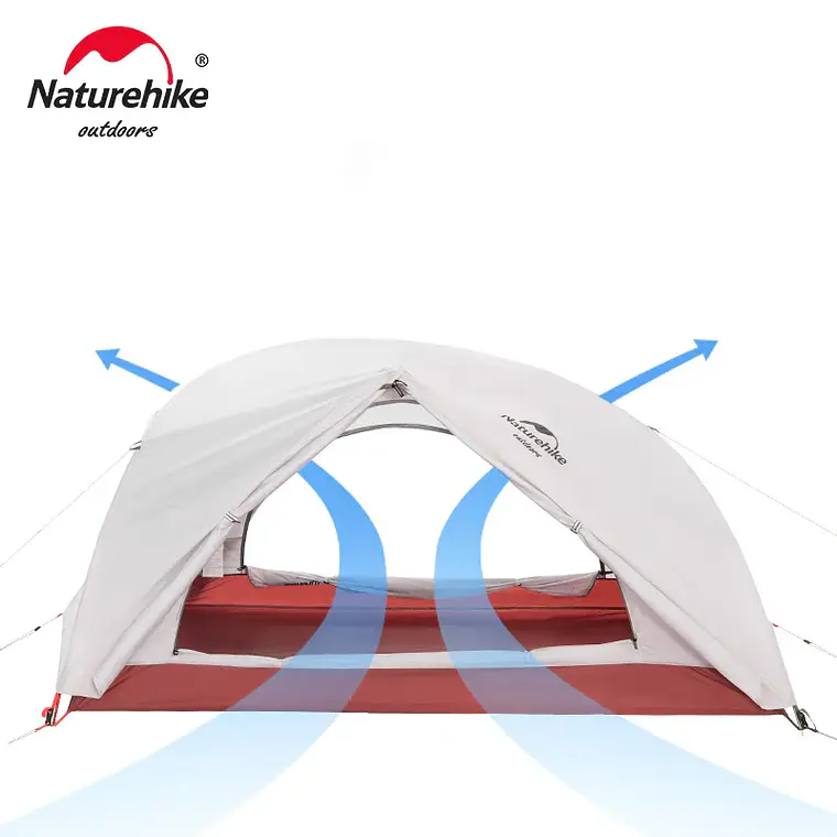Carpa Star River 2 Personas | 3 Estaciones Impermeable 3000 mm- Naturehike 4