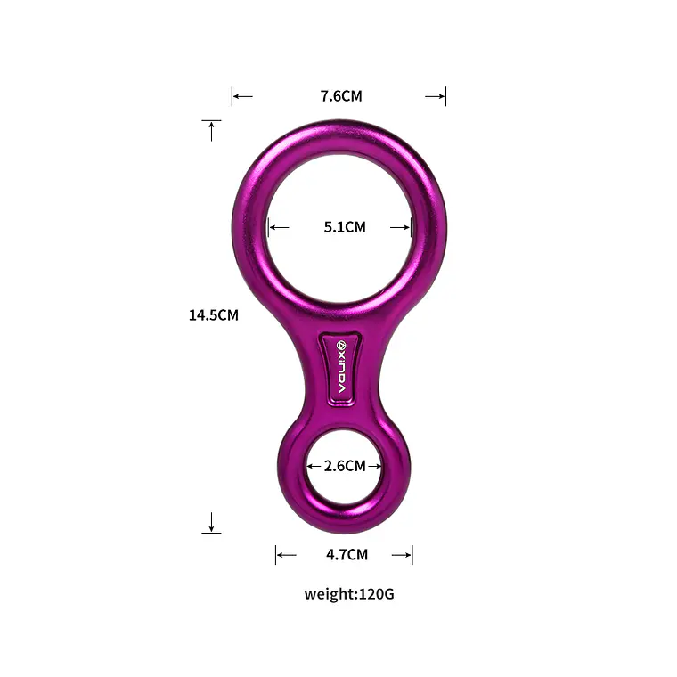 Descendedor / Asegurador Ocho Xinda 35 KN 2