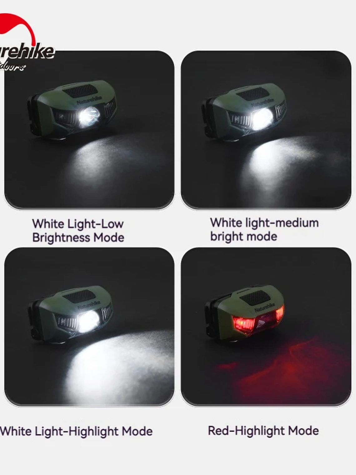 Linterna Frontal Naturehike Ultralight  7