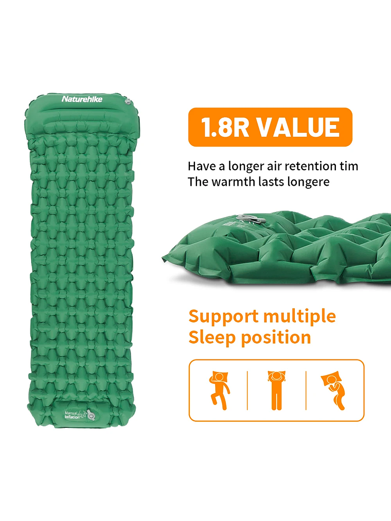 Colchoneta Inflable Naturehike Pressed 3