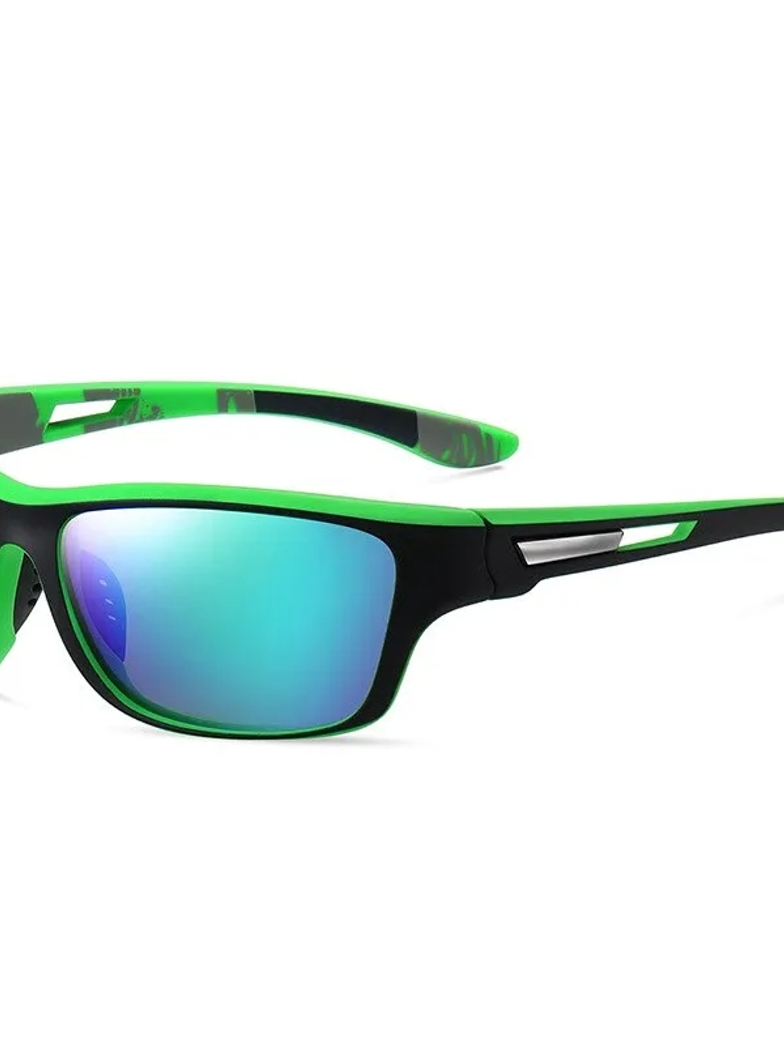 Lentes de Sol Polarizadas Black/Green 1