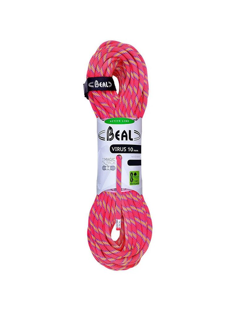 Cuerda Dinámica VIRUS 10 mm x 80 Mts Pink – Beal 1