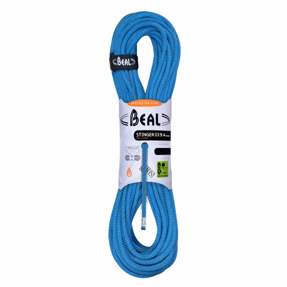 Cuerda Dinámica STINGER III 9.4 mm x 60 mt Blue – BEAL