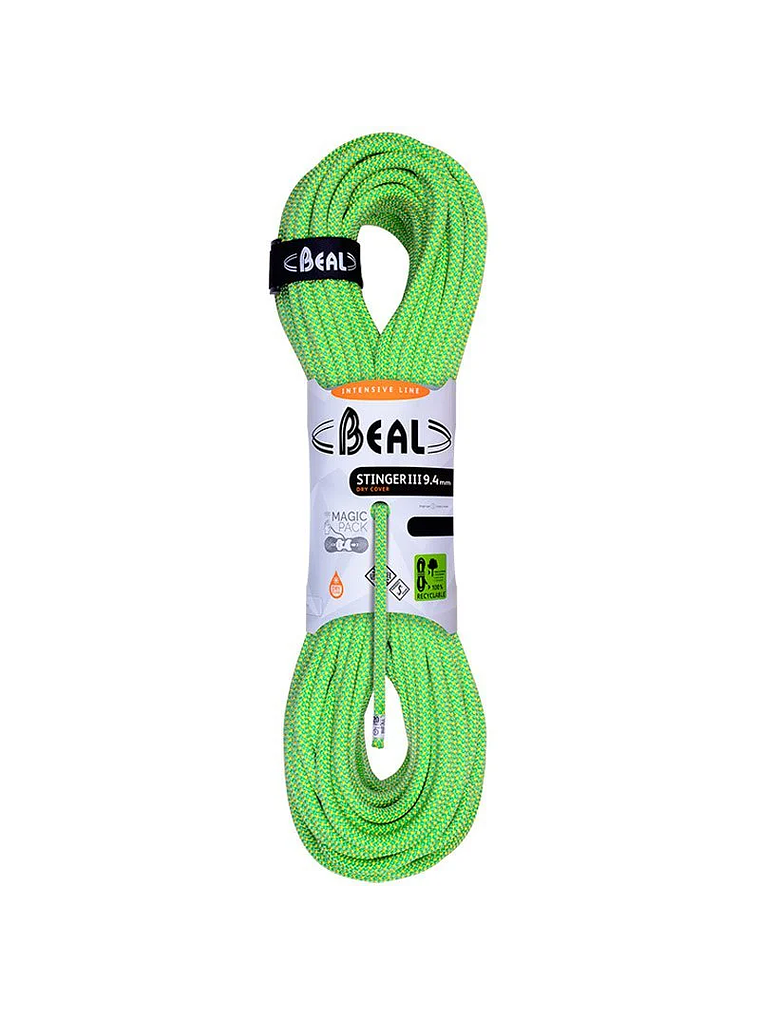 Cuerda Dinámica STINGER III 9.4 mm x 60 mts. – Beal 1