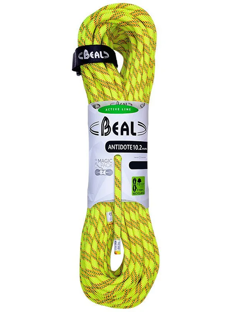 Cuerda Dinámica Antidote 10.2 mm x 50 mts Yellow 1