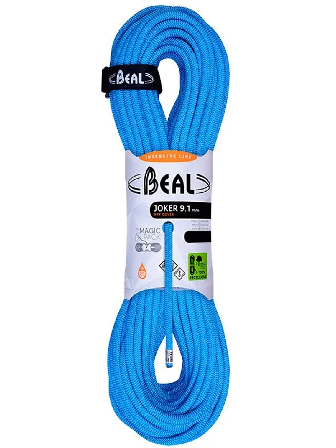 Cuerda Dinámica JOKER 9.1 mm x 70 mts. Solid Blue 1