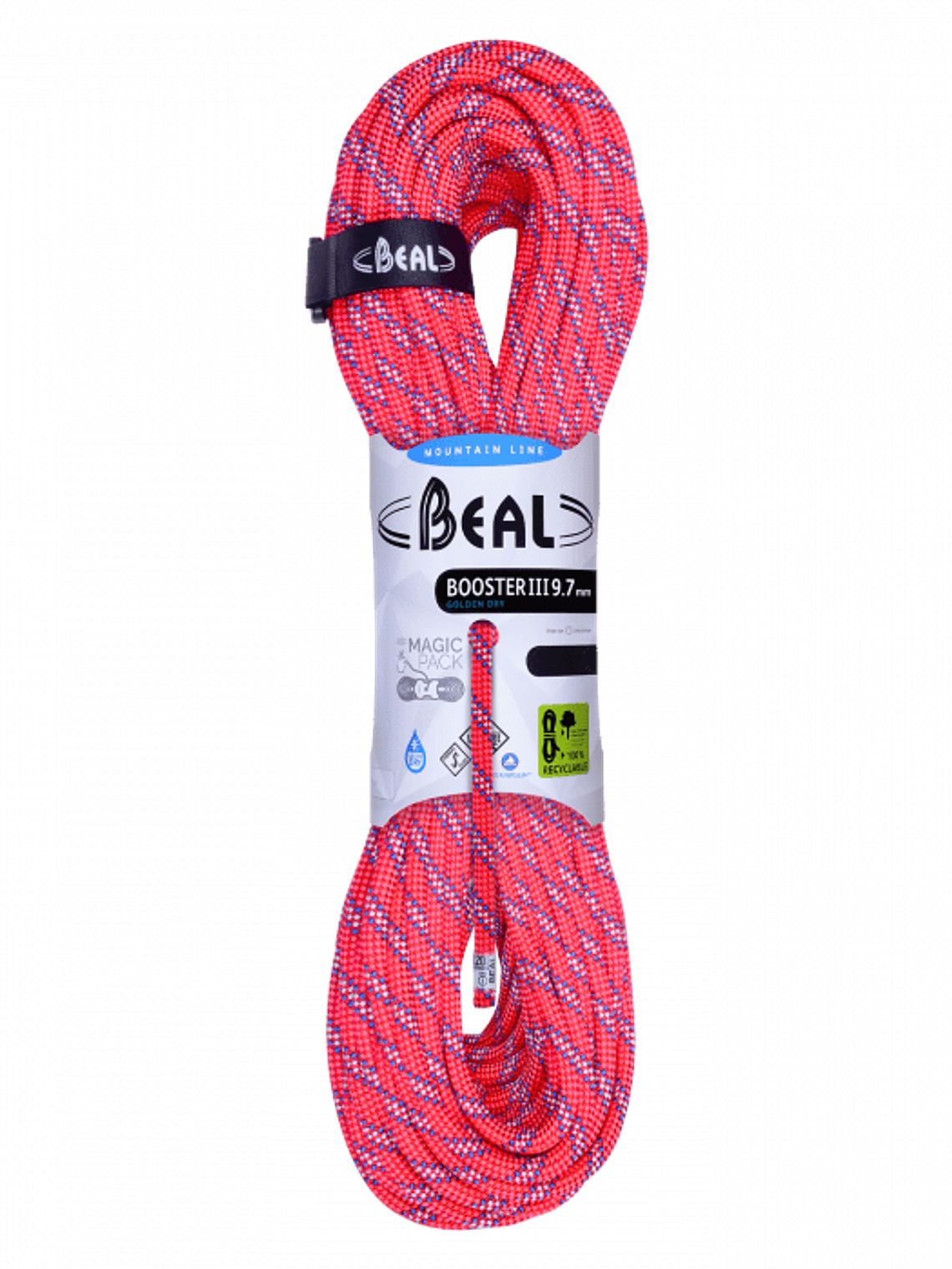 Cuerda Dinámica BOOSTER III 9.7 mm x 60m Golden Dry Orange 1