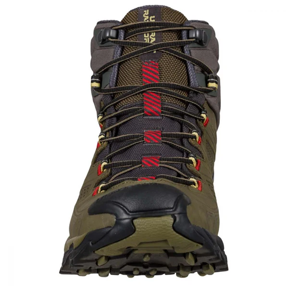 Zapato Ultra Raptor II Mid Leather GTX Ivy/Tango Red