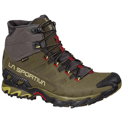 Zapato Ultra Raptor II Mid Leather GTX Ivy/Tango Red