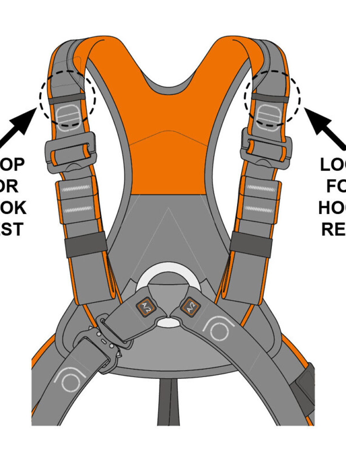  Soporte Hook Rest para arneses industriales Climbing Technology 2