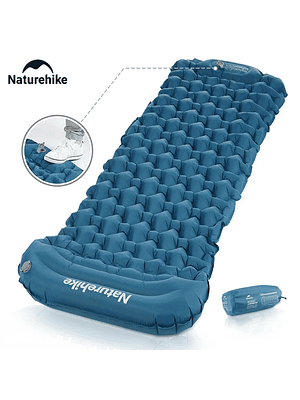 Colchoneta Inflable Naturehike Pressed Blue