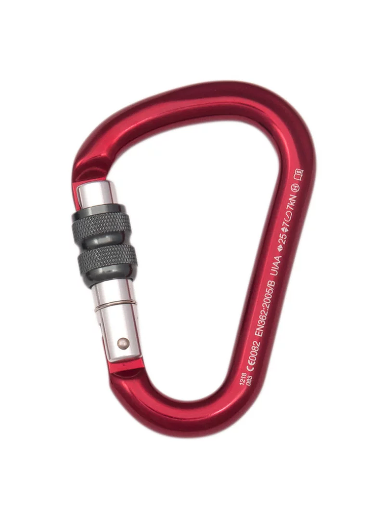 Mosquetón HMS Fixe Lotus, Seguro Rosca 2