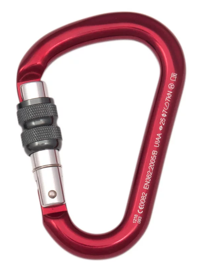 Mosquetón HMS Fixe Lotus, Seguro Rosca 2