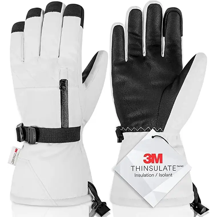 Guantes Esquí 3M White T M 1
