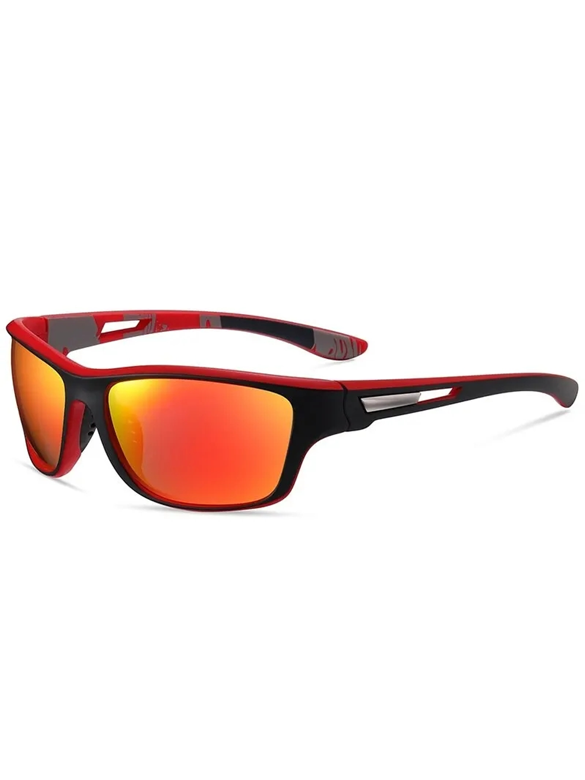 Lentes de Sol Polarizadas Black/Red 1